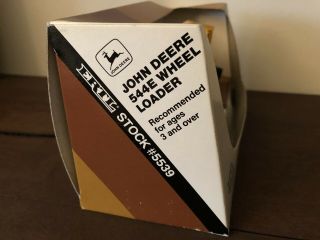 ERTL John Deere Die - cast Wheel Loader 1:64 Scale Construction 544E w Packaging 2