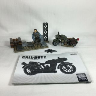 Call Of Duty Cod Mega Bloks Kit 06866 Motorbike Breakout With Mason Figure