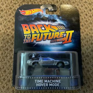 Hot Wheels Back To The Future Ii Time Machine Hover Mode