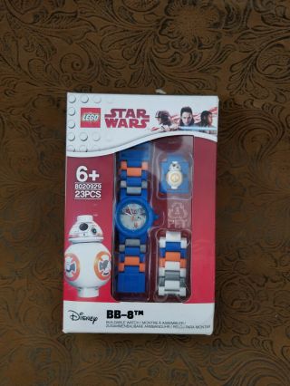 Lego Star Wars Bb - 8 Buildable Watch With Mini Figure 8020929 Never Opened