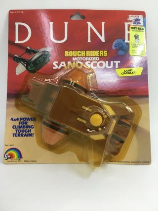Vintage Ljn Dune Rough Riders Sand Scout Sand Crawler Toy For Figures