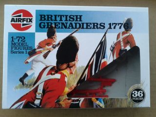 1/72 Scale Airfix Models - American Revolution - British Grenadies 1776