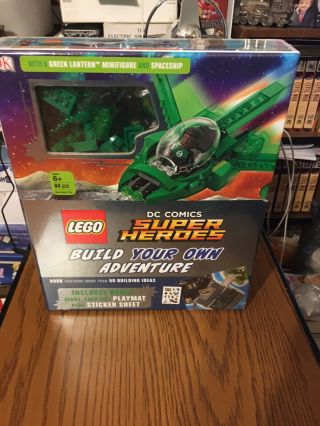 Lego Dc Comics Heroes Set.  Green Lantern & Spaceship Box