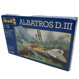 Nob Revell Albatros D.  Iii 1:72 04328 Skill 3 100 Complete & Resealed