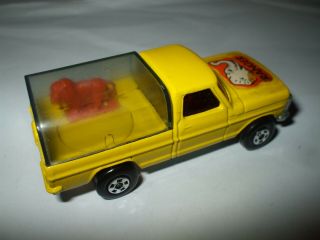 Matchbox Lesney Rolamatics 57 Wild Life Truck in yellow,  smoke canopy 2