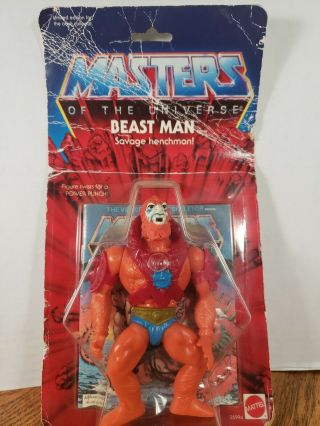 Motu Masters Of The Universe Commemorative Beast Man 28994 Action Figure Vtg