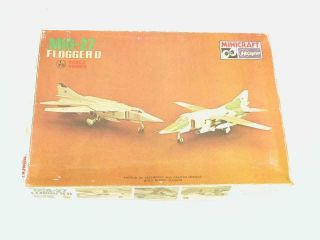 1/72 Hasegawa Minicraft Mig - 27 Flogger D Plastic Scale Model Kit Complete 1143