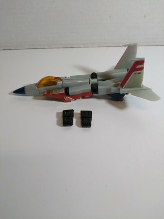 Vintage Transformers Diaclone Jet Robo F - 15 Eagle Starscream Ko