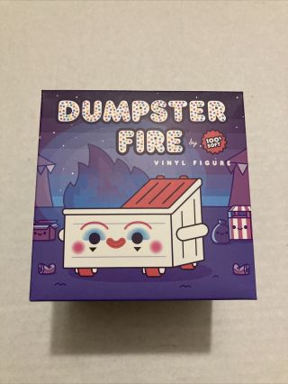 Dumpster Fire - Dumpo The Clown Vinyl Figure 100 Soft Limited Edition
