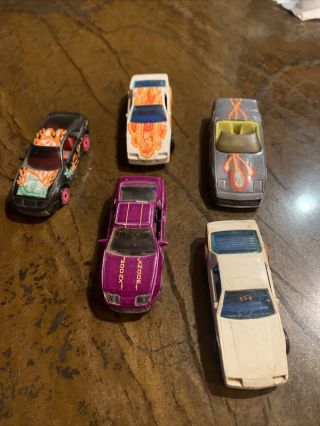 Hot Wheels Revealers - Nissan 300 Zx - (purple) And 4 Others