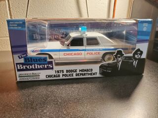 Greenlight Collectibles 1/24 - Dodge Monaco - Blues Brothers Chicago Police 1980