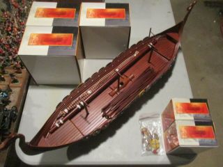 Conte Collectibles 54mm Wooden Viking Ship
