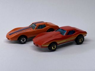 Vintage Hot Wheels Blackwalls - Corvette Stingray - Rare Vhtf - Hong Kong
