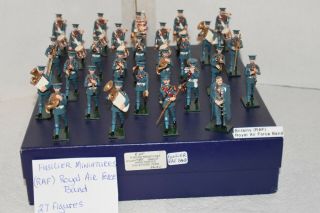 Fusilier Miniatures (raf) Royal Air Force Military 27 Pc.  Band,  Orig.  Box,