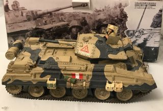 King And Country Retired 8th Army,  Ea029,  Crusader Tank/ Missing One Person