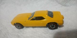Vtg Mattel Hot Wheels Redline 1969 Funny Car Yellow