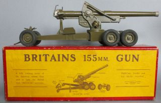 Britains Boxed 155mm Gun No.  2064