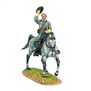First Legion Acw088 1/30 Confederate General Robert E.  Lee Pre - Owned