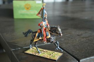 First Legion Nap0420 Napoleonic Toy Soldier Flagbearer