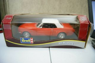 Revell 1965 Ford Mustang Convertible 1:18 Scale Diecast 