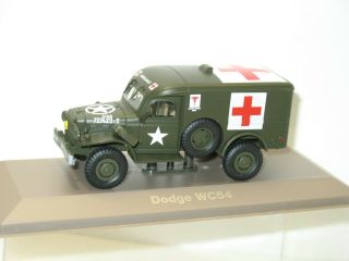 Atlas Militaire Dodge Wc 54 Ambulance échelle 1:43