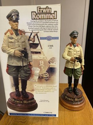 The Collectors Showcase 1/6 Scale Erwin Rommel Wwii