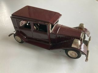 Louis Marx & Co.  Marx Toys Rolls Royce Friction Car Made In Japan