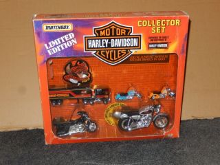 Matchbox Harley - Davidson Motorcycles Limited Edition Collector Set