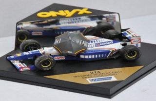 Onyx 232 236 256 274 Williams Renault F1 Diecast Model Cars David Coulthard 1:43