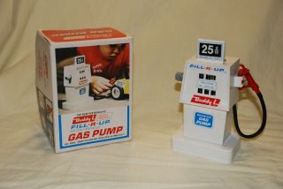 Vintage Buddy L Auto Action Fill - R - Up Gas Pump