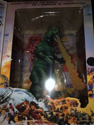 Neca Godzilla 12″ Head To Tail 1956 Movie Poster Action Figure