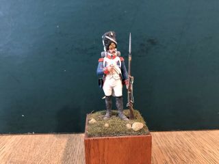 Dennis Miller: A Very Fine French Grenadier,  C1815.  54mm Solid Metal Figure
