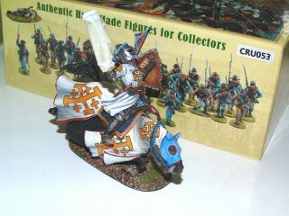 First Legion Cru053 Mounted Crusader Falling Wounded