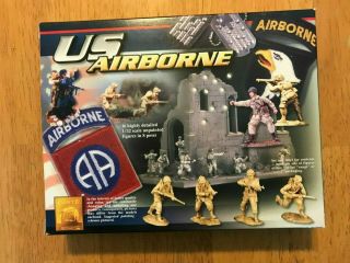 Conte 54mm Wwii Us Airborne Set 1 Complete