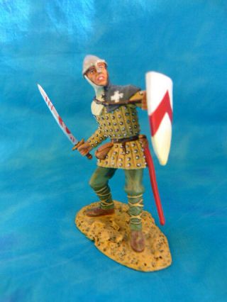 King & Country Mk022 Medieval Knight - Men At Arms With Sword