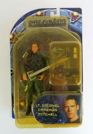 Stargate Sg - 1 Lt.  Colonel Cameron Mitchell Action Figure Diamond Select Toys