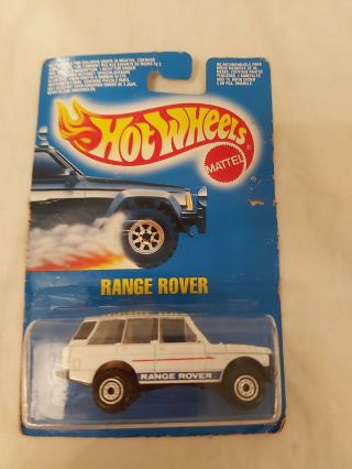 Hot Wheels.  9738 Range Rover In White.  Issued 1990