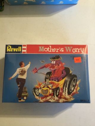 Vintage 1996 Revell Mother’s Worry Ed “big Daddy” Roth Model Factory Nip