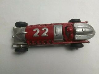 Hubley Kiddie Toy Die Cast Race Car 22 W/ Driver