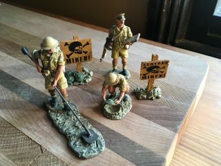 King & Country British 8th Army The Mine Sweepers (ea013)