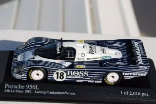 1:43 Minichamps Porsche 956l Le Mans 1983 18 Laessig Wilson Plankenhorn