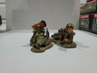 King & Country Ws167 Wwii German Army Waffen Ss Mp40 Set World War 2 D Day