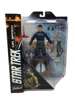 Diamond Select Toys Star Trek Movie Into The Darkness Mr Spock 7” Action Figure