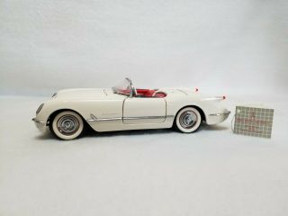 Franklin Precision Models 1953 Corvette Convertible White 1/24