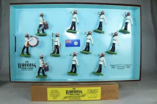 W.  Britains The Bahamas Police Band Set 5187 Tied