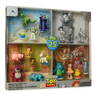 Disney Pixar Toy Story 25th Anniversary Mega Figurine Set
