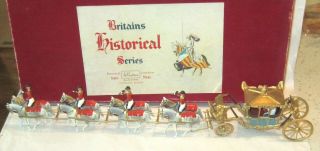 Britains Historical Series 9401 Majesty’s Coronation State Coach England Boxed