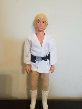 Vintage Star Wars 12 Inch Luke Skywalker Kenner 1978 Doll Action Figure Nmint