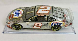 Rusty Wallace 2001 Miller Lite 2 Harley Davidson Ford Taurus 1/24 Scale Clear