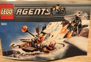 Lego Agents 8631 Jetpack Pursuit | Used/complete
